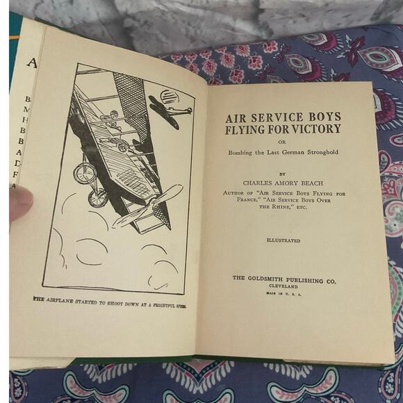 1920 Air Service Boys Flying For Victory Hardback - Picture 8 of 8